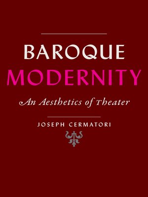cover image of Baroque Modernity